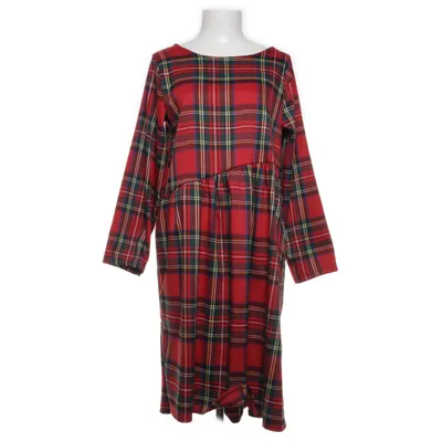 Klänning (Röd, Flerfärgad) från New Style