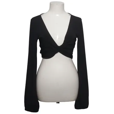Crop top (Balloon Sleeve Strap Top) van NA-KD Elastaan, Polyester