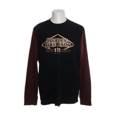 Langærmet t-shirt (Sort, Flerfarvet) fra Harley Davidson