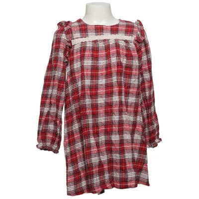 Jurk (Rood, Wit, Zwart) van Girls Wear Katoen