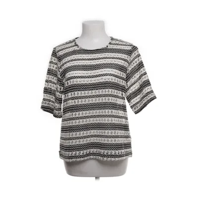 Top (Black, White) from Object Polyester