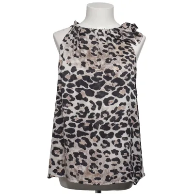 Halterneck top (Beige, Sort, Brun) fra Karmamia