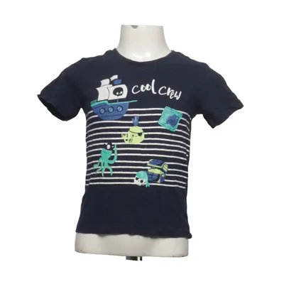 T-shirt (Blå) fra Pep & Co Bomuld