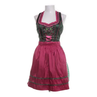 Dirndl (Green, Pink) from Fuchs Trachtenmoden Cotton, Nylon, Polyester