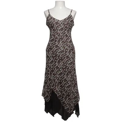 Kleid (Braun, Weiß, Schwarz) von LA City Polyamid, Polyester