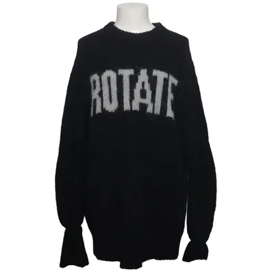 Sweater (Black) from ROTATE Birger Christensen Elastane, Mohair, Polyamide, Wool