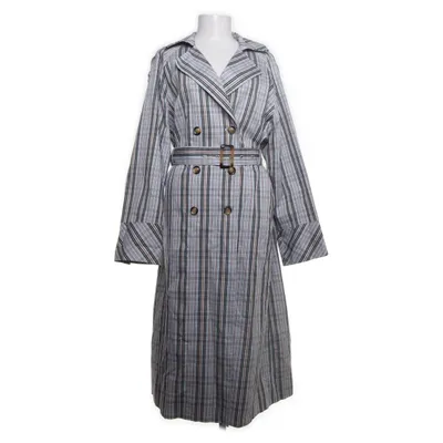 Trenchcoat (Blå, Flerfärgad) från Gestuz Bomull, Polyester