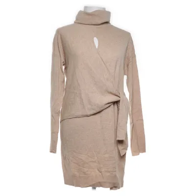 Poloklänning (Beige) från Paul Costelloe Kashmir, Bomull, Polyamid, Viskos, Ull