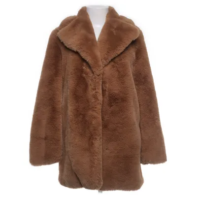 Winter jacket (Brown) from Zara Woman Outerwear Polyester, Viscose