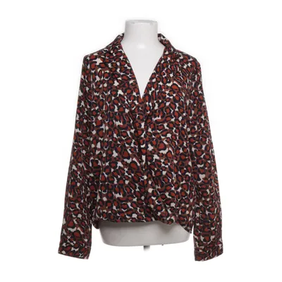 Blouse (Red, Brown, Blue, White) from Cerise Blue Polyester