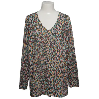 Blouse (Wit, Meerkleurig) van Anna Aura Kasjmier, Katoen, Zijde