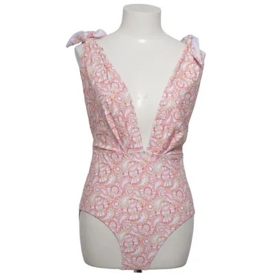 Badedragt (Hvid, Orange, Pink) fra Mim Elastan, Polyester