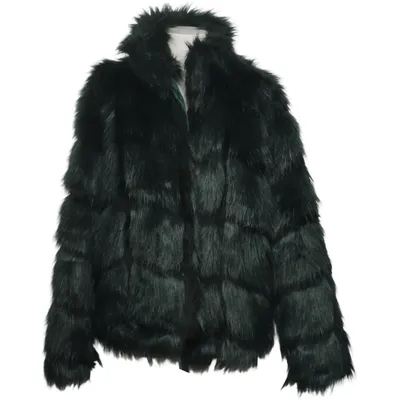 Vinterjakke (Fluffy Fur Jacket) fra NLY Trend Akryl, Polyester