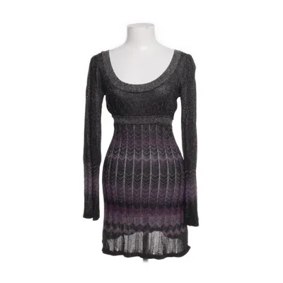 Dress (Gray, Multicolored) from Oasis Metallic fiber, Nylon, Polyester, Viscose