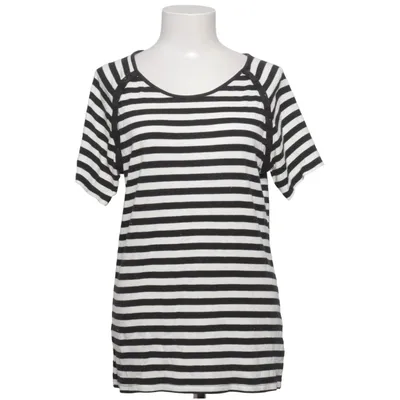 T-shirt (Zwart, Wit) van Ze-Ze Katoen