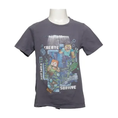 T-shirt (Gris) de Minecraft Coton