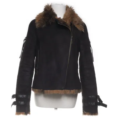 Shearlingjacka (Svart, Brun) från Steilmann