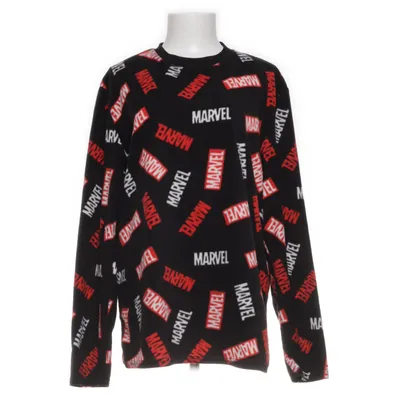 Långärmad t-shirt (Svart, Röd, Vit) från Marvel Polyester