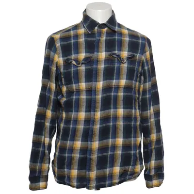 Flanellen overhemd (Blauw, Geel, Wit) van Gap Katoen