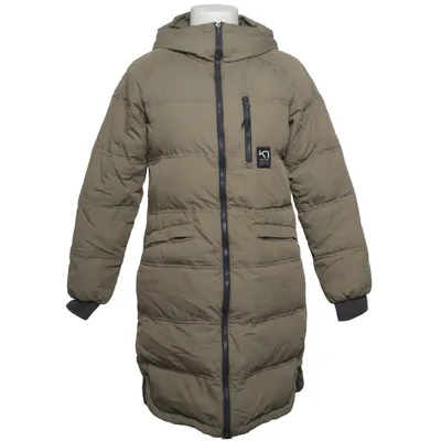 Daunenmantel (Beige) von Kari Traa Baumwolle, Daune, Feder, Polyamid, Polyester