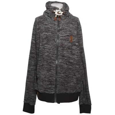 Hoodie (Gray, Black) from Naketano Polyester