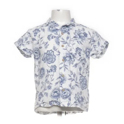 Kortärmad skjorta (Blå, Vit, Flerfärgad) från Newbie by KappAhl Bomull