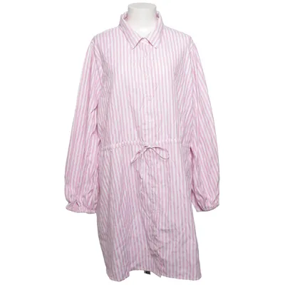 Skjortekjole (Pink, Hvid) fra Influence Lyocell, Polyester