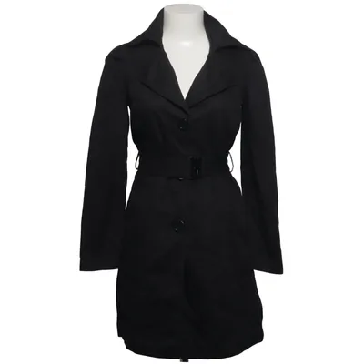 Trenchcoat (Sort) fra Amisu Bomuld, Polyester