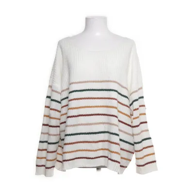 Tröja (Vit, Flerfärgad) från Shein Curve Akryl