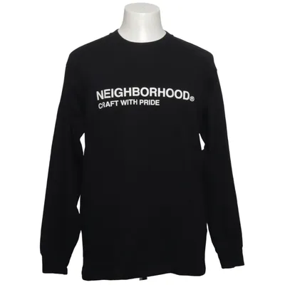 Langærmet t-shirt (Sort) fra Neighborhood Bomuld