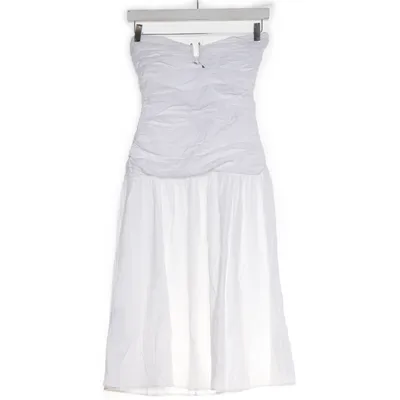 Klänning (Vit) från Mango Bomull, Lyocell, Polyamid