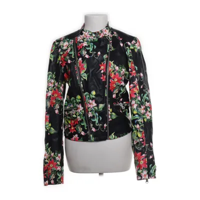 Biker jacket (Black, Multicolored) from Live Wild by CoolCat Polyurethane