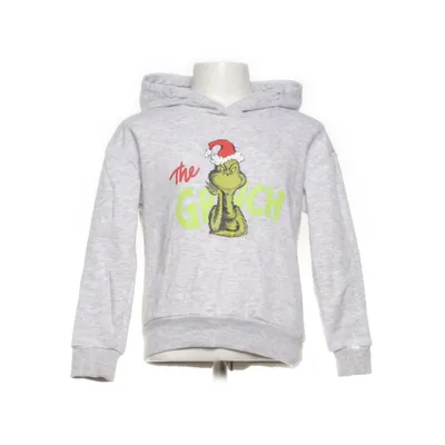 Huvtröja (Grå) från The Grinch Bomull, Återvunnen polyester, Viskos