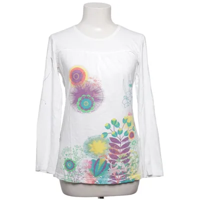 Long sleeve T-shirt (White, Multicolored) from Plusminus