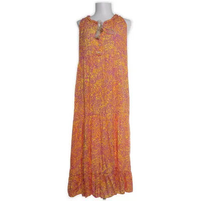 Maxi jurk (Geel, Lila) van Rough & Rose