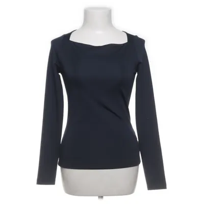Langærmet t-shirt (Blå) fra Remain Elastan, Genanvendt polyester