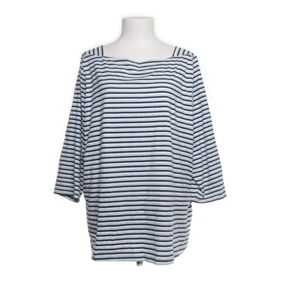 Top (White, Blue) from Women Essentials by Tchibo Recycled cotton