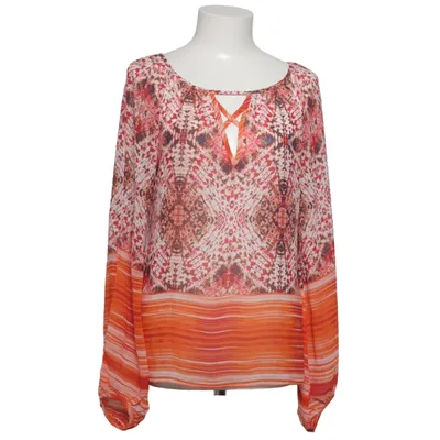 Blouse (Orange, Rouge, Multicolore) de Single Polyester