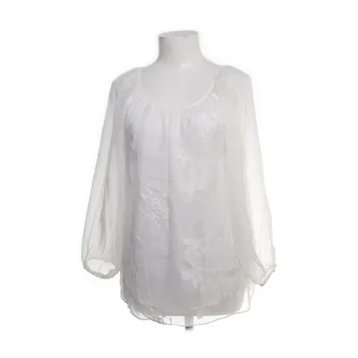 Bluse (Hvid) fra Hallhuber Silke, Viscose