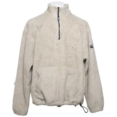 Fleece sweater (Beige) from Atlantic Acrylic, Polyester