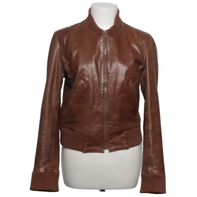 Leather jacket (Brown) from Hollies Stockholm Leather