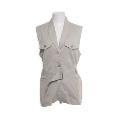 Gilet (Beige) van Hirsch Acetaat, Katoen