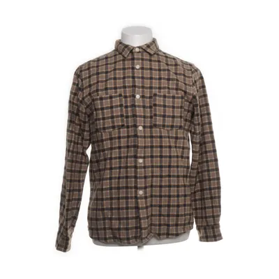 Flanellskjorta (Brun, Blå) från A.P.C. Polyamid, Ull