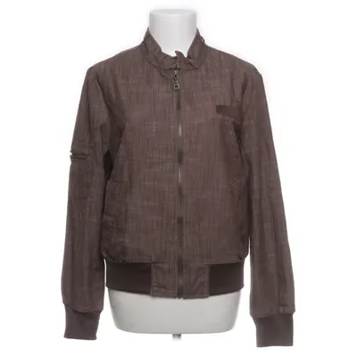 Blouson (Marron) de Larry Levine Coton, Élasthane, Polyester