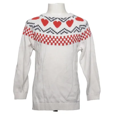 Sweater (White, Red, Blue) from TCM Organic cotton, Polyamide