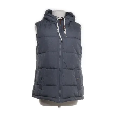 Outer vest (Blue) from Jean Pascale Cotton, Polyester