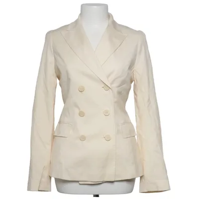 Kavaj (Beige) från M by Madonna for H&M Viskos, Ull