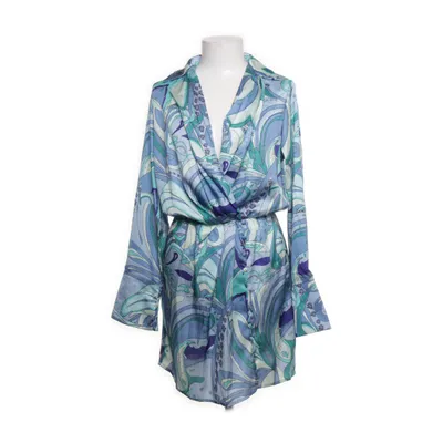 Jurk (Blauw, Groen, Meerkleurig) van IVIVI Polyester