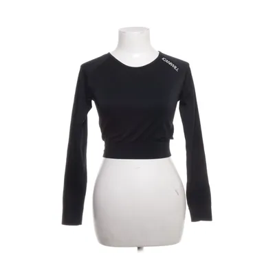 Crop top (Zwart) van ICANIWILL Elastaan, Nylon