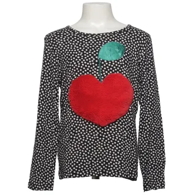 Lange mouwen shirt (Zwart, Wit) van BangBang Copenhagen Elastaan, Viscose